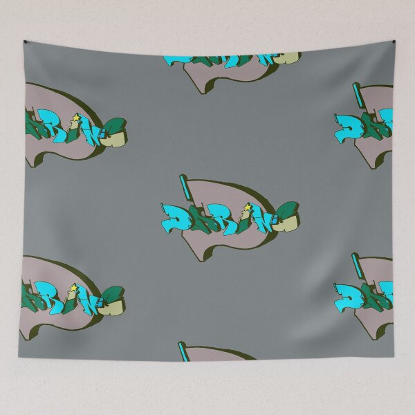 Item preview, Daring Graffiti - Blue, Green designed and sold by Chubuter.