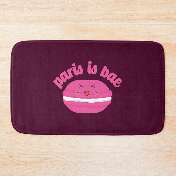 Item preview, Paris is Bae Cute Kawaii macaron dessert pun funny gift designed and sold by KawaiiPark.
