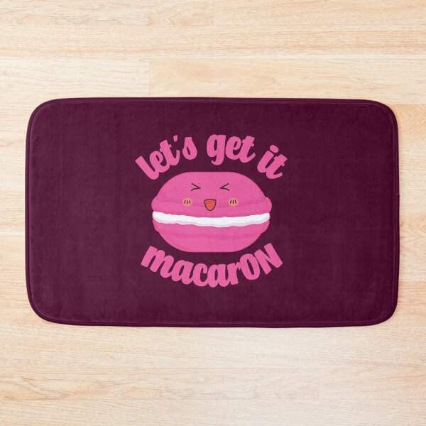Item preview, Let's get it macarON Cute Kawaii macaron dessert pun funny gift designed and sold by KawaiiPark.