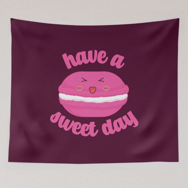 Item preview, Have a Sweet Day Cute Kawaii macaron dessert pun funny gift designed and sold by KawaiiPark.