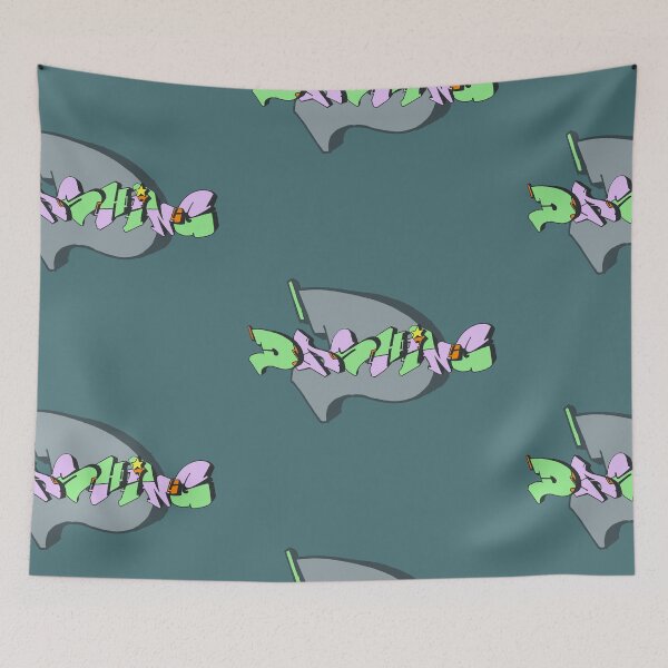 Item preview, Dashing Graffiti - Purple, Green designed and sold by Chubuter.