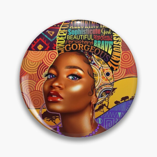 Item preview, Cool Afro Black Women Magic Shirt Black Queen Girl Feminist African American T Shirt designed and sold by tuanitus.