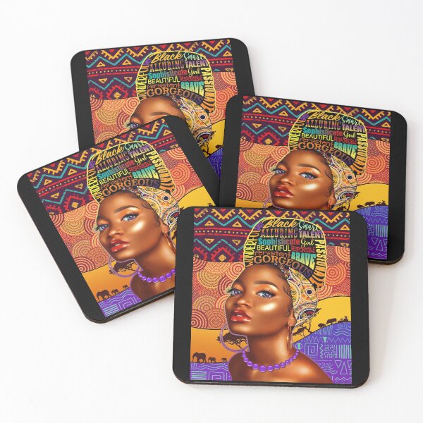 Item preview, Cool Afro Black Women Magic Shirt Black Queen Girl Feminist African American T Shirt designed and sold by tuanitus.