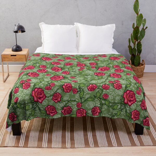 Item preview, Voodoo Tea Rose Damask designed and sold by Kelly Thompson.