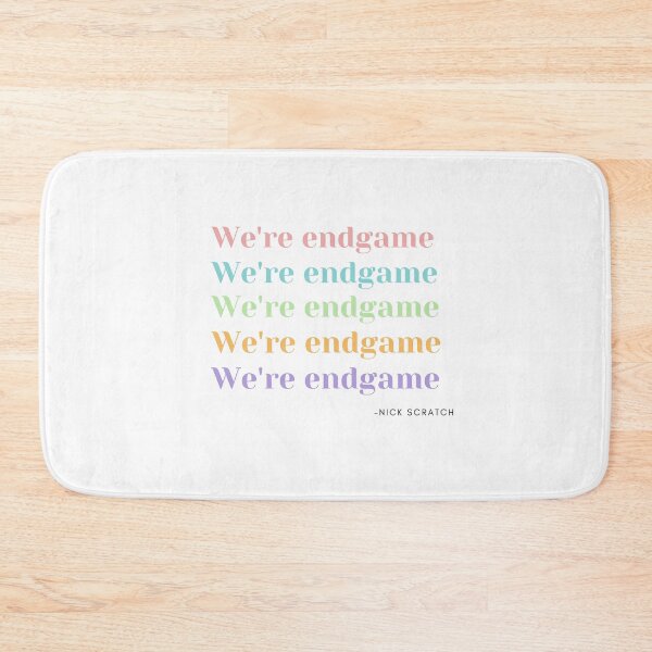 Item preview, We're endgame caos sticker designed and sold by theamalia.