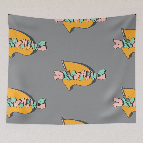 Item preview, Dashing Graffiti - Pink, Green designed and sold by Chubuter.