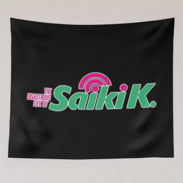 Item preview, Saiki kusuo logo designed and sold by doflamingoh667.