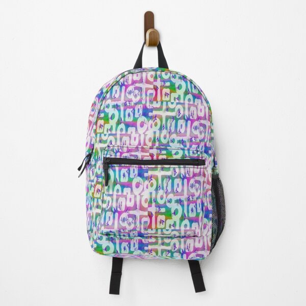 Item preview, Rainbow Neon Holographic Abstract Bird Pattern designed and sold by Earthchild8888.