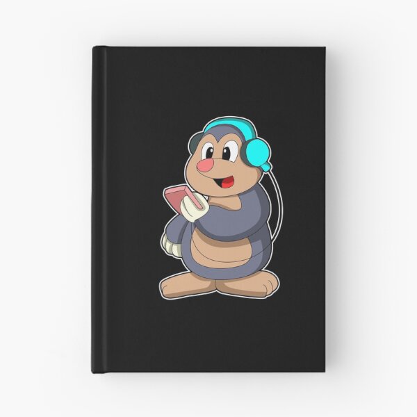 Item preview, Mole - Music with Headphone designed and sold by Snabdesign84.