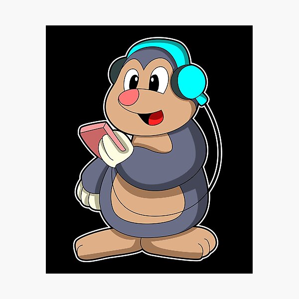Item preview, Mole Headphone Music designed and sold by Snabdesign84.