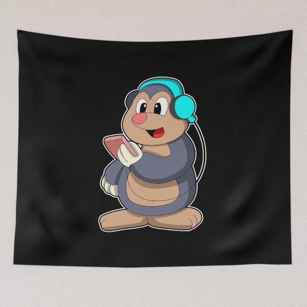 Item preview, Mole Headphone Music designed and sold by Snabdesign84.
