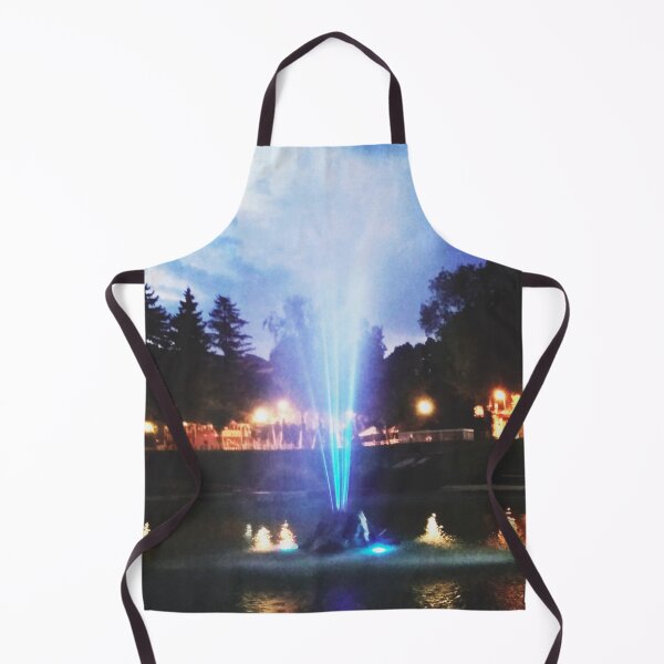 Item preview, Colorful fountain at night designed and sold by helenkaiy.