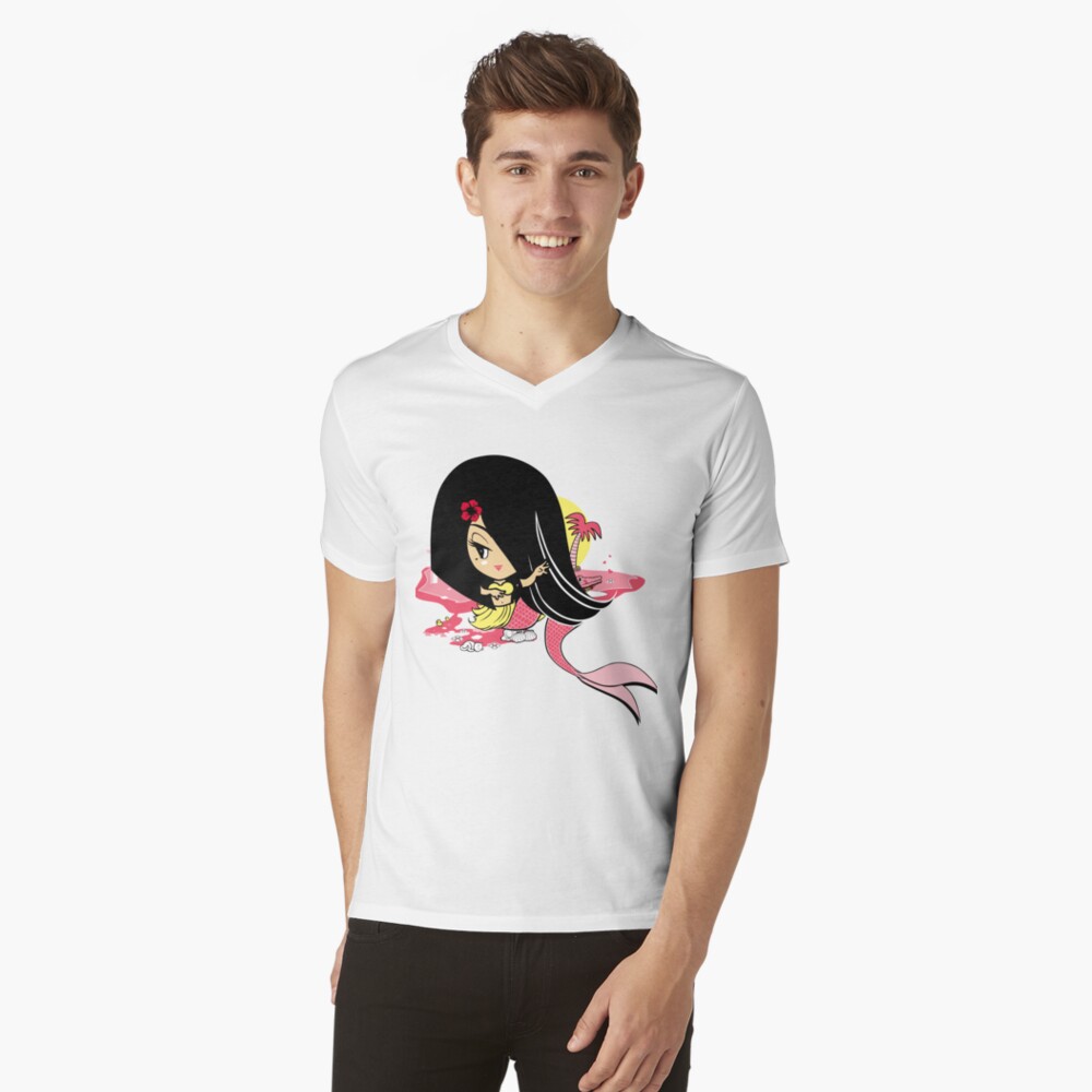 Item preview, V-Neck T-Shirt designed and sold by popsho.
