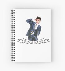 Gossip Girl // All About That Bass Spiral Notebook