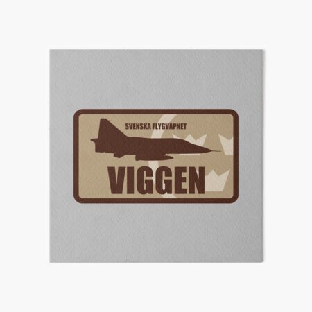 Swedish Air Force Viggen Patch (subdued) Pullover Hoodie for Sale