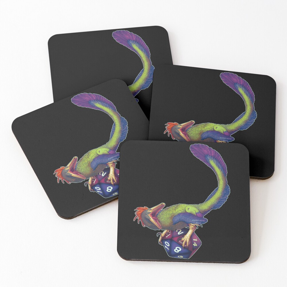 Item preview, Coasters (Set of 4) designed and sold by Raptor-Designs.
