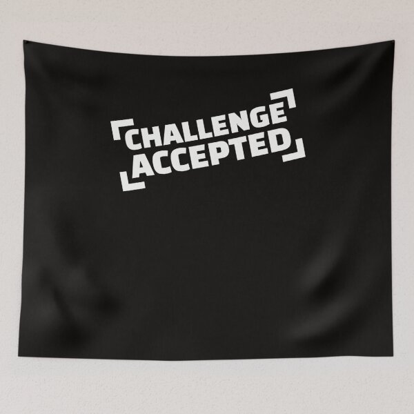 Item preview, Challenge accepted T Shirt designed and sold by Glennlshop.