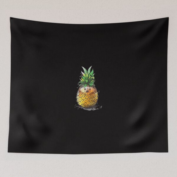 Item preview, Hedgehog Pineapple Aloha Beaches Summer Hedgehogs Fruit Gift designed and sold by YolandaRoberts.