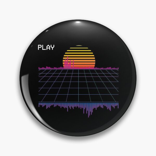Artikelvorschau, Outrun Synthwave Retrowave Wave Sunset Ästhetik entworfen und verkauft von Hitagivapor.