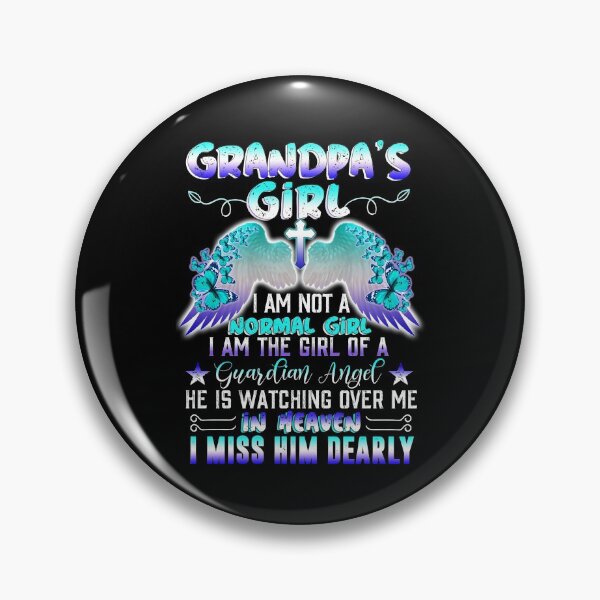 Item preview, Angel - Grandpa - I Am The Girl Of A Guardian Angel  designed and sold by JanArt65.