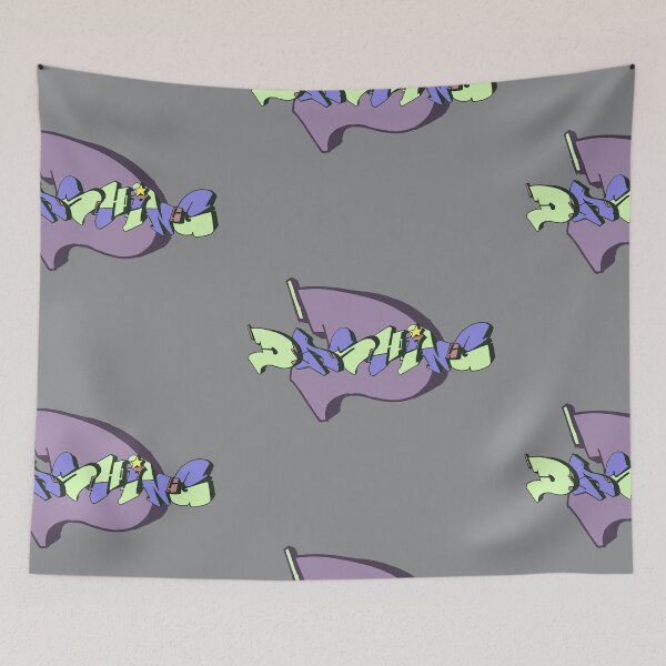 Item preview, Dashing Graffiti - Purple, Green designed and sold by Chubuter.