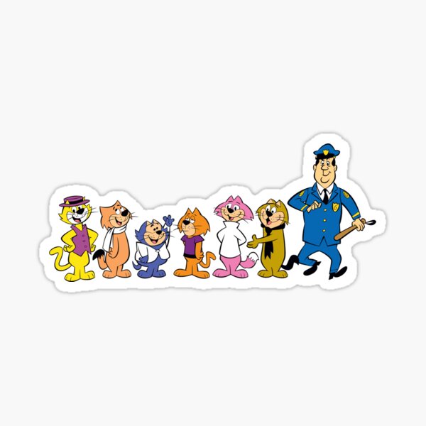 "Top Cat" Sticker by ryangustner Redbubble