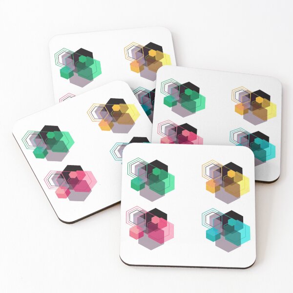 Item preview,  Honey and charcoal-pack of 4 stickers designed and sold by CSouissi.