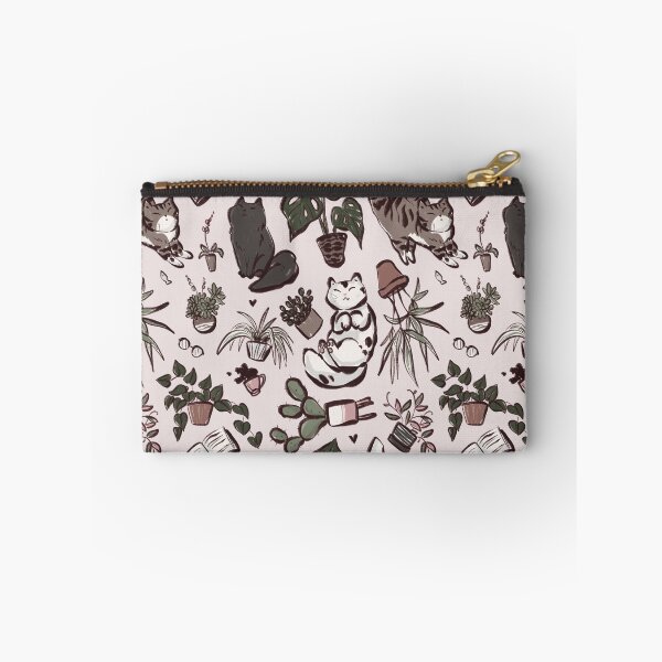 Item preview, Cats and House Plants designed and sold by plantmoth.