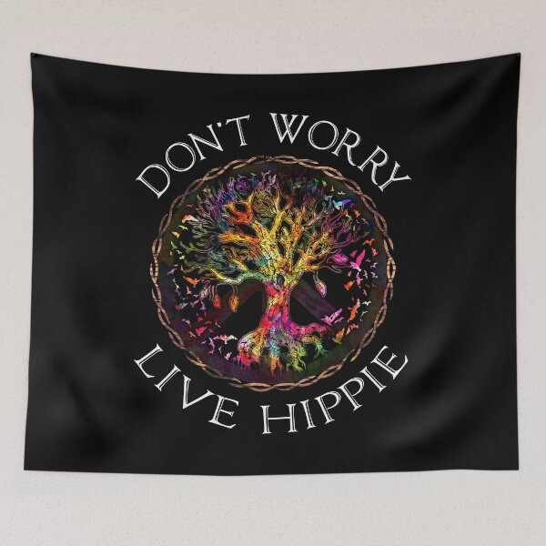 Item preview, Best Peace Hippie Soul Life Shirt Live Love Hippy Tree Of Life Motivational T Shirt designed and sold by tuanitus.