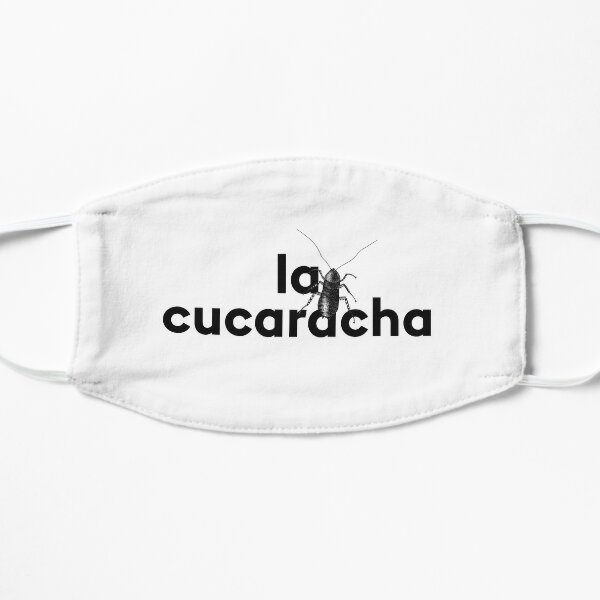La cucaracha statement print with cockroach Mask by TrueType