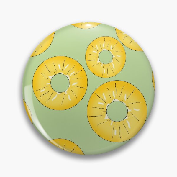 Item preview, Pineapple Slices Pattern designed and sold by hvasilevshop.