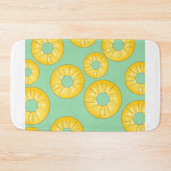 Item preview, Pineapple Slices Pattern designed and sold by hvasilevshop.