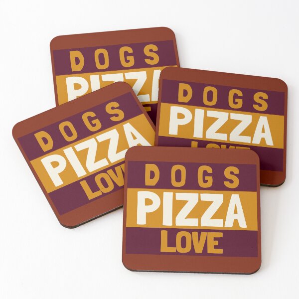 Item preview, Dogs Pizza Love designed and sold by formylovelydog.