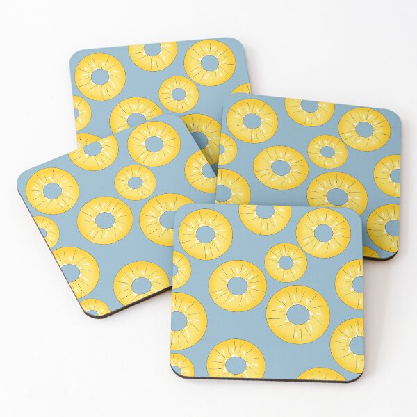 Item preview, Pineapple Slices Pattern designed and sold by hvasilevshop.