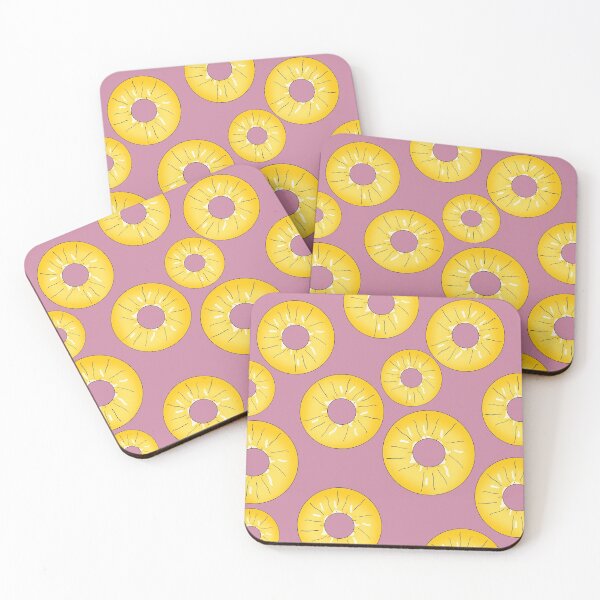Item preview, Pineapple Slices Pattern designed and sold by hvasilevshop.