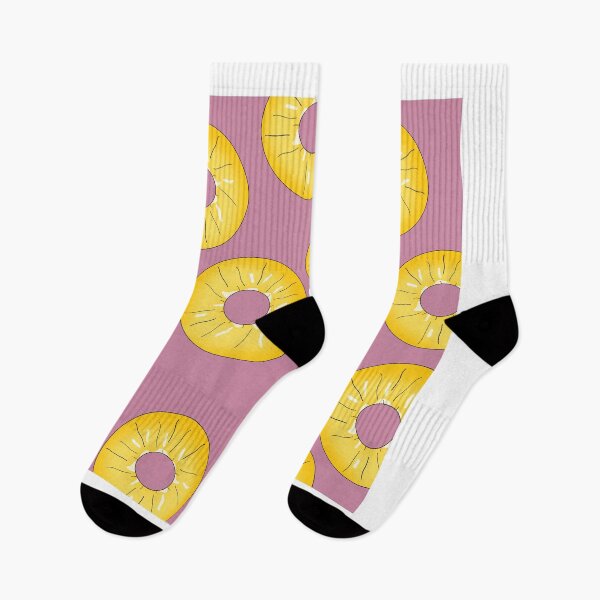 Item preview, Pineapple Slices Pattern designed and sold by hvasilevshop.
