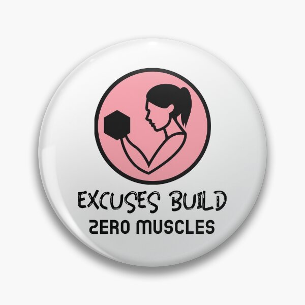 Item preview, Excuses build zero muscles designed and sold by amalalhazmi.