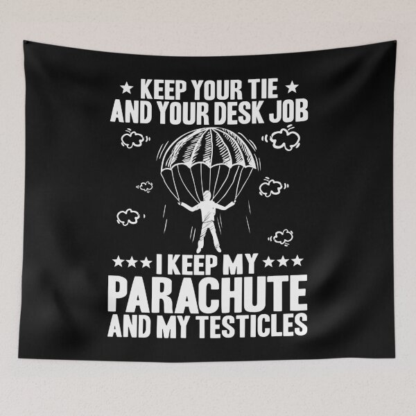 Item preview, Parachutist Parachuting Skydiver Skydiving Gift designed and sold by Krautshirts.