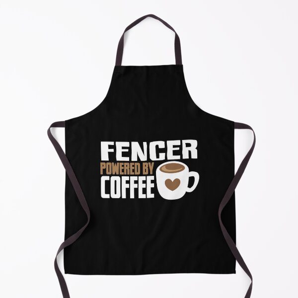 Item preview, FENCER (fencing) Powered by coffee designed and sold by jazzydevil.