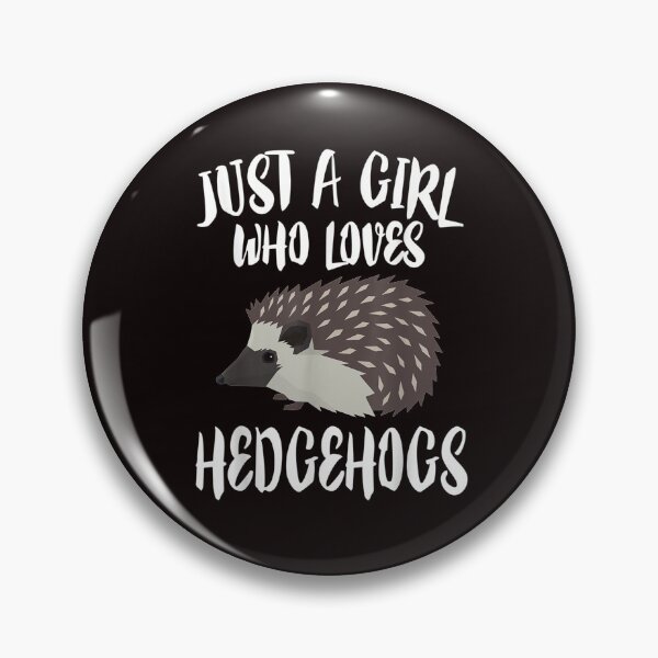 Item preview, Just A Girl Who Loves Hedgehogs Owner Lover Gift designed and sold by YolandaRoberts.