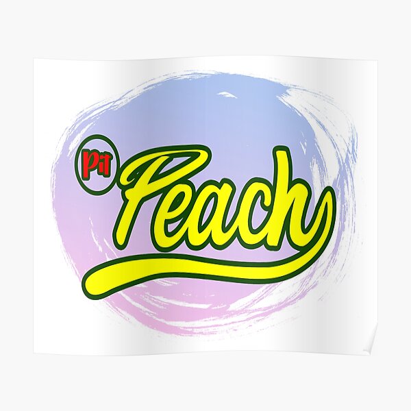 Peach Pit Posters Redbubble