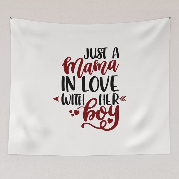 Item preview, Just A Mama In Love With Her Boy designed and sold by DreamColor.