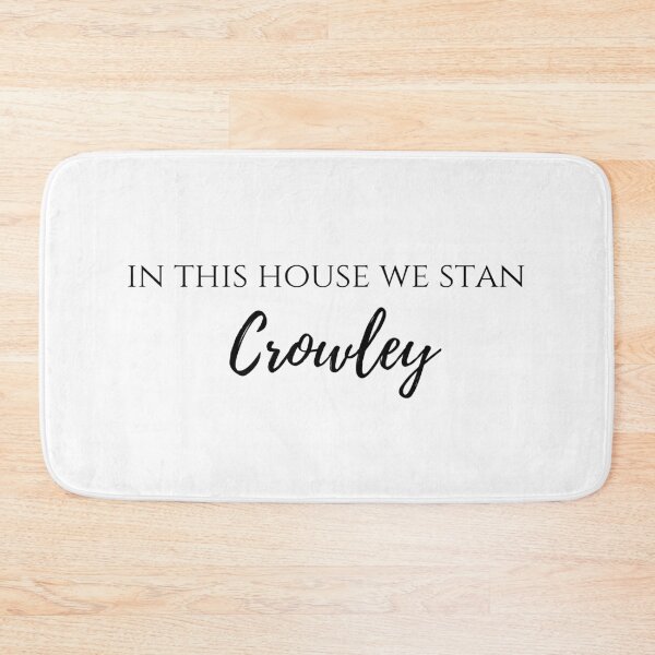Item preview, this house we stan Crowley supernatural designed and sold by LannisterOnMars.
