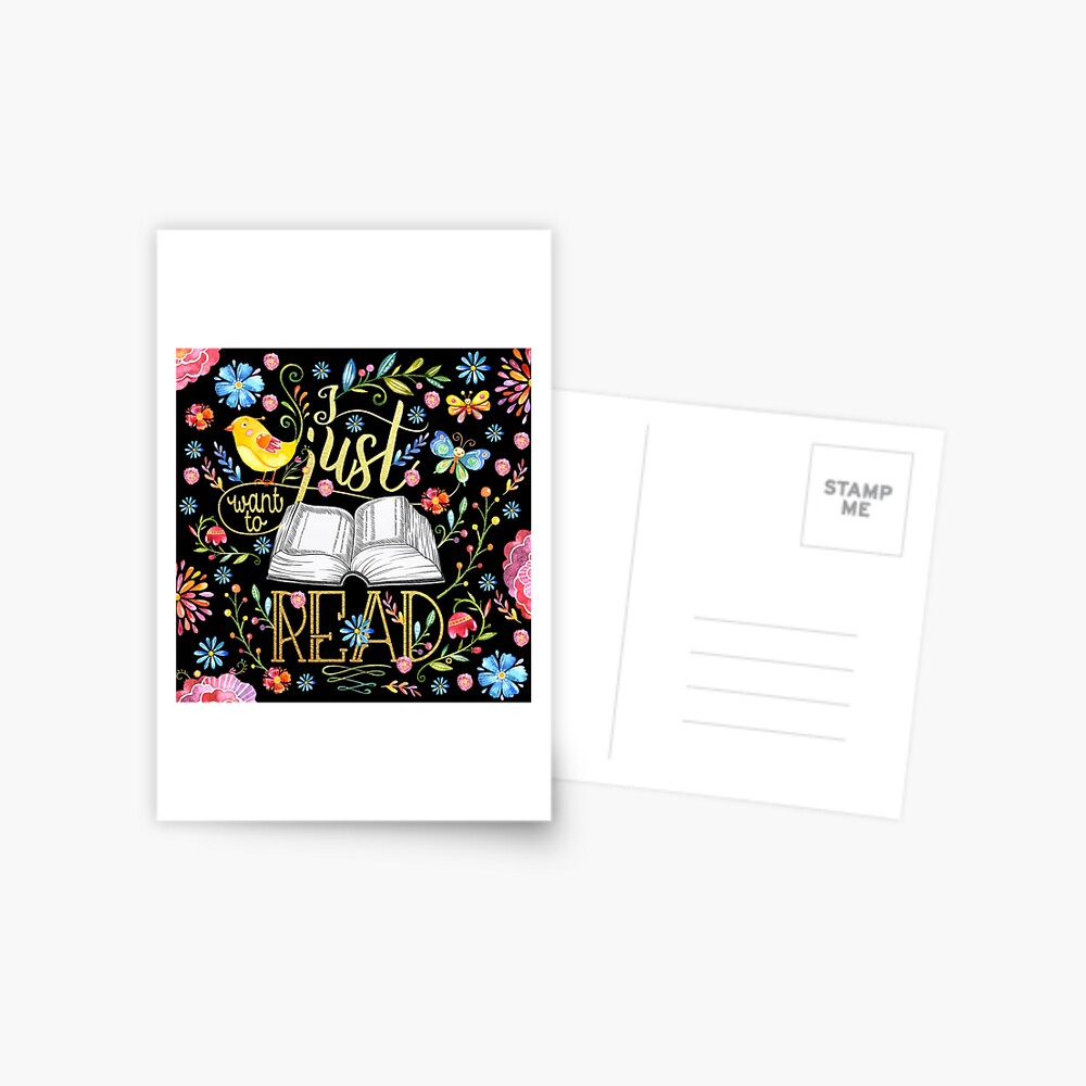 Item preview, Postcard designed and sold by eviebookish.