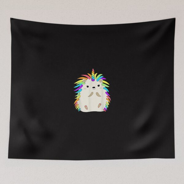 Item preview, Rainbow Hedgehog Unicorn Funny Pet Animal Lover designed and sold by YolandaRoberts.
