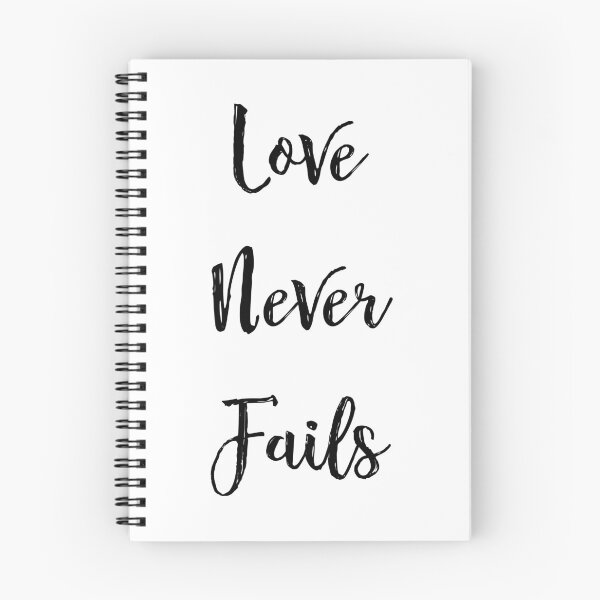 Item preview, Love Never Fails designed and sold by noisyfish.