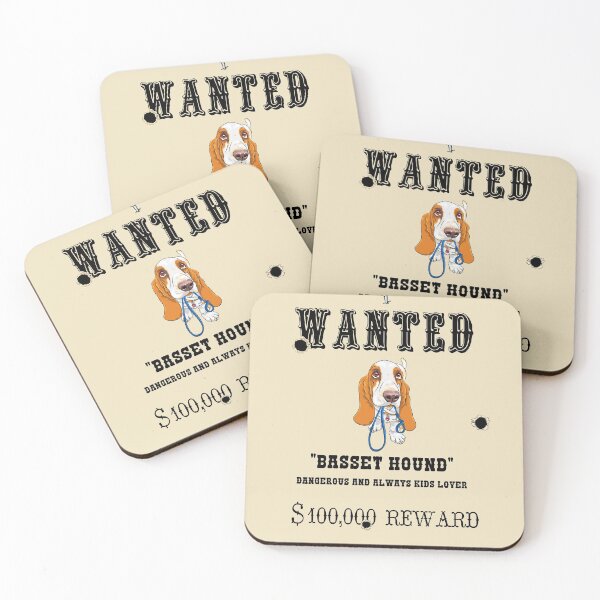 Item preview, Basset Hound Wanted designed and sold by albix81.