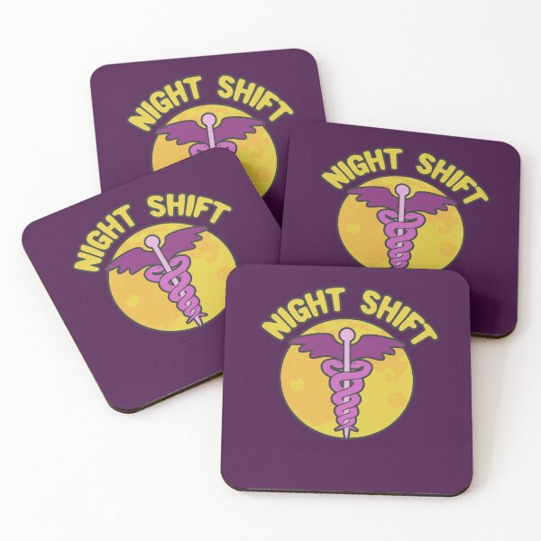 Item preview, Caduceus Night Shift Moon - Purple designed and sold by Chubuter.