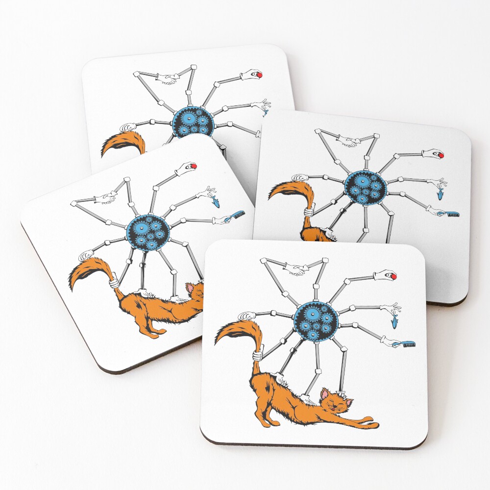 Item preview, Coasters (Set of 4) designed and sold by Designs-Rabbit.