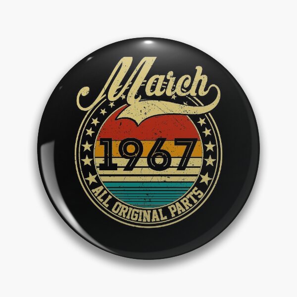Item preview, Vintage March 1967 All Original Parts Born in March 1967 54th Birthday Gift 54 Years Old designed and sold by MN-Shop0123.